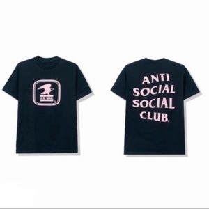 Anti social x usps  t shirt